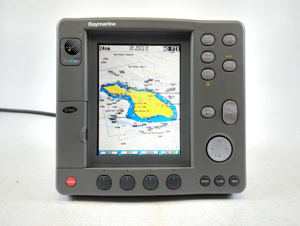 Raymarine Raytheon RC530 Plus E32035 Waterproof 7" Chartplotter Display Head