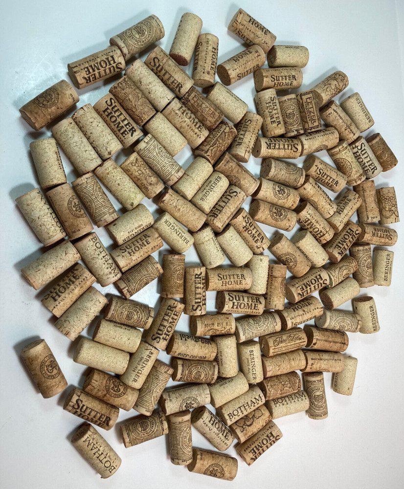 115 Wine Corks For Fun Themed Crafts Lot