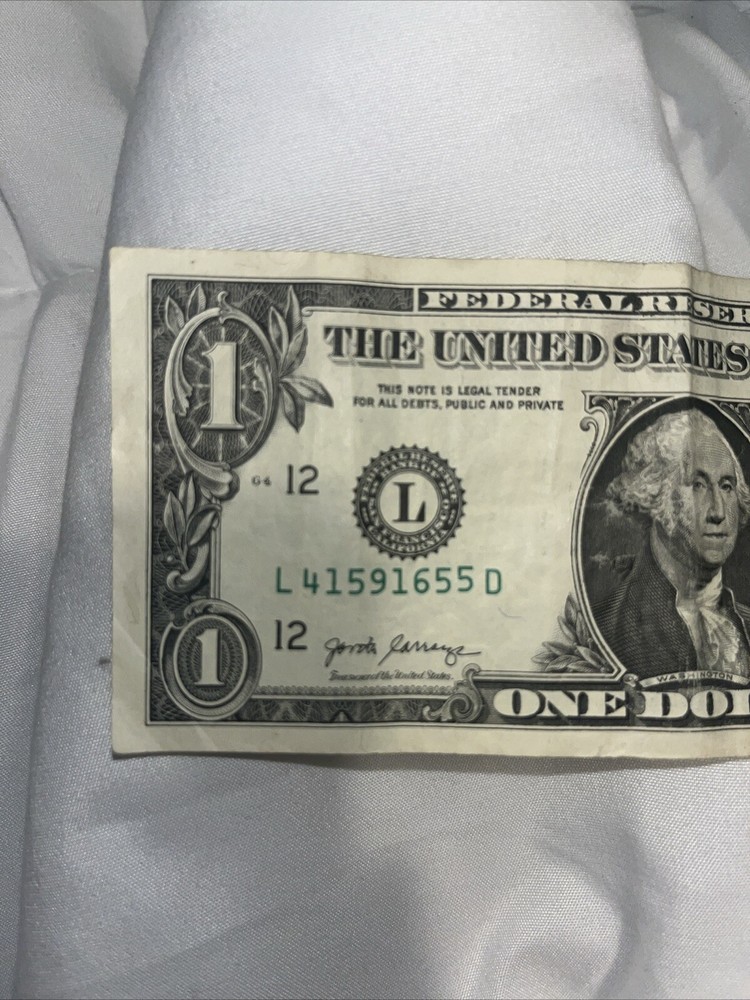 U.S. Dollar bill Error