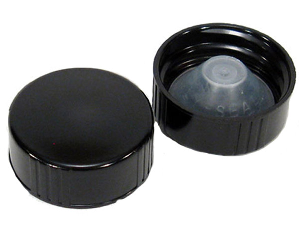 28mm Poly Seal Screw Caps [Bag/12]