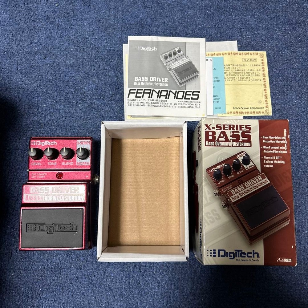 Digitech BASS DRIVER X-SERIES