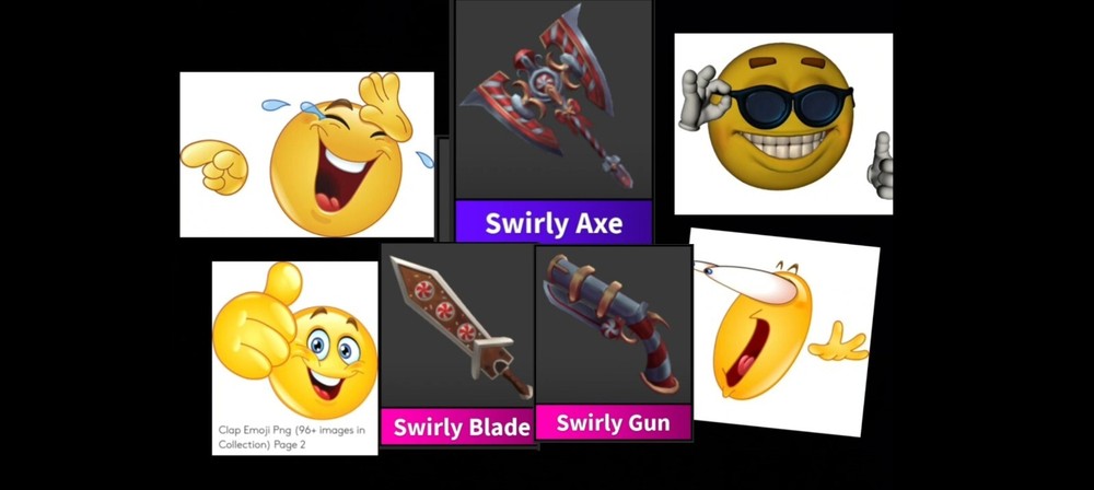 👍🤑 SWIRLY SET MM2👍🤑 VERY CHEAP ❗️