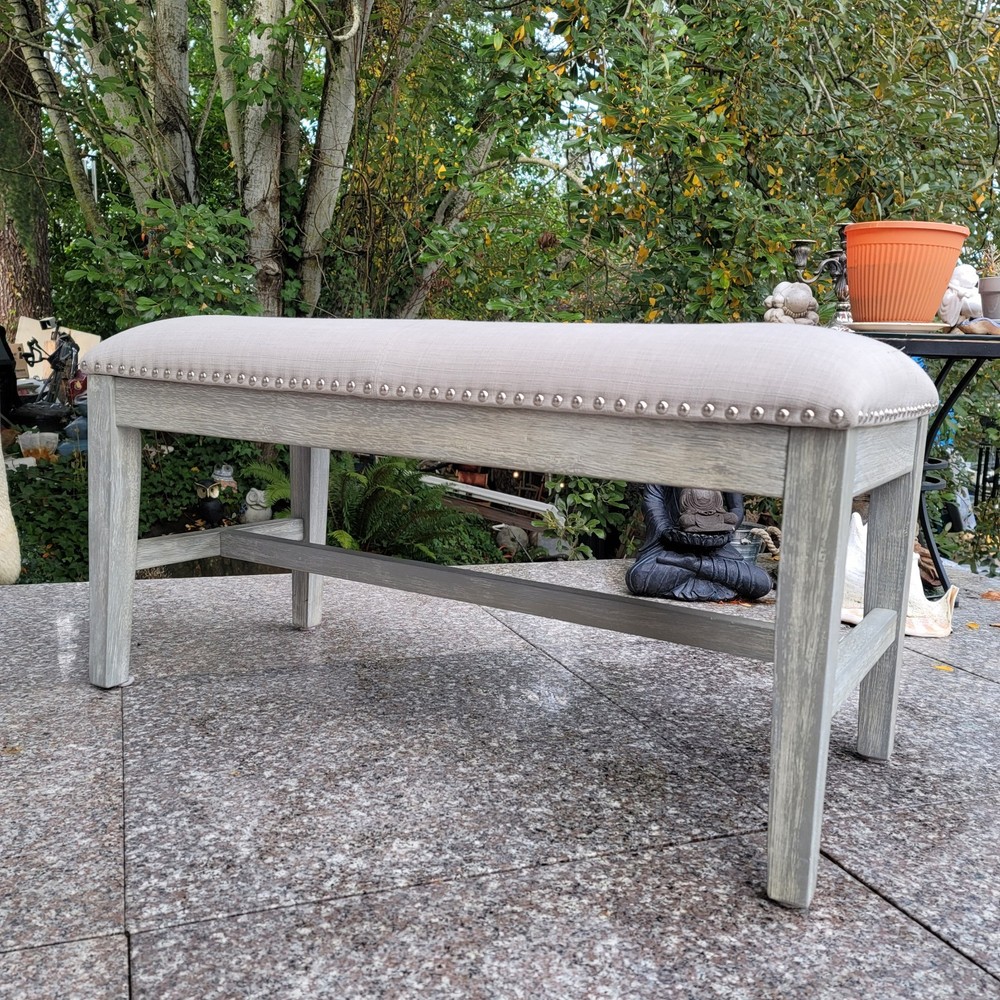 Modern upholstered bench