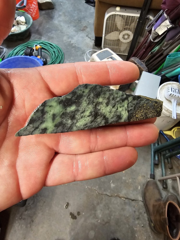 Zoisite Slab Gemstone Washington State