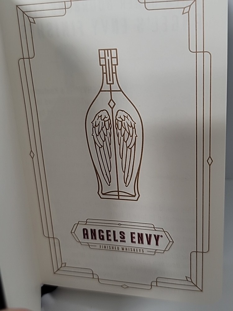 Angels Envy Bourbon Mini Leather Notebook