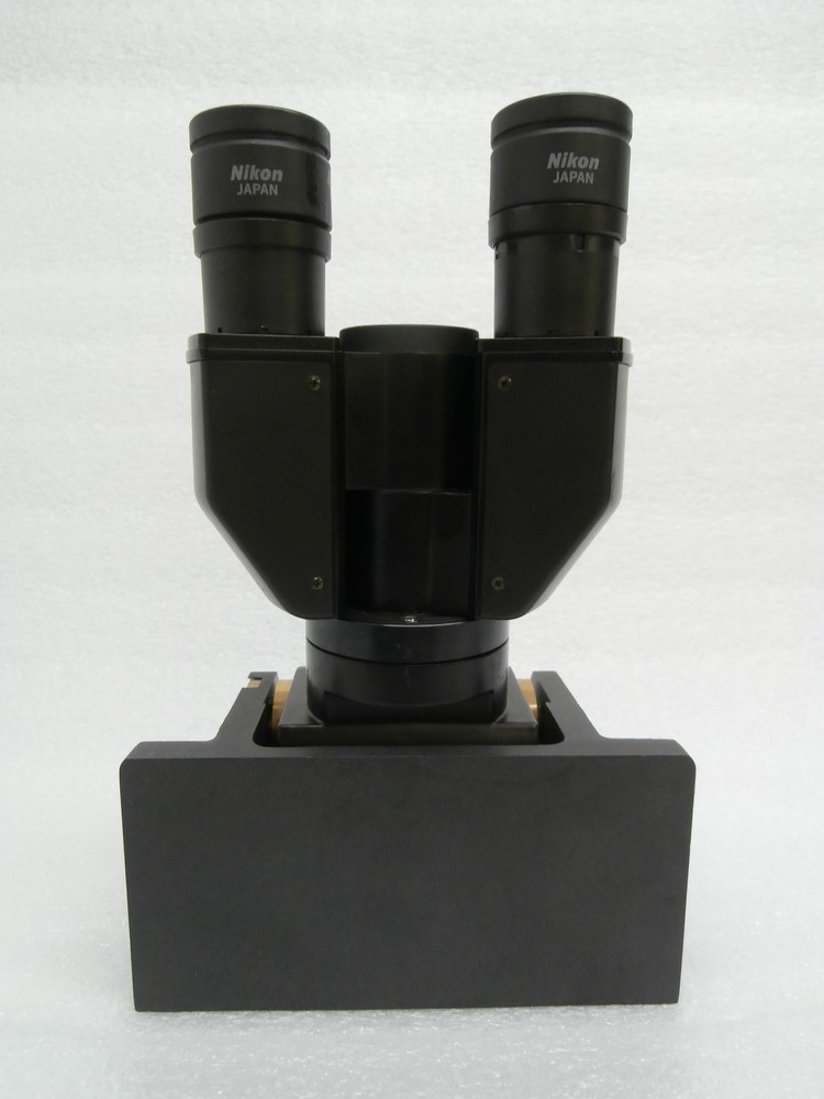 Nikon Binocular Eyepiece Microscope Assembly CFWN 10x/20 OPTISTATION 3 Used