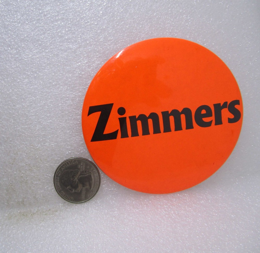 Zimmers Button Pin