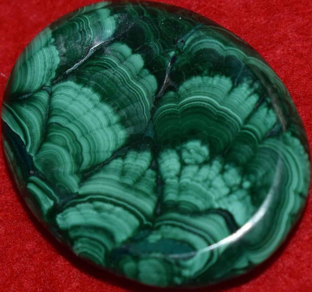Malachite Worry Stone #6