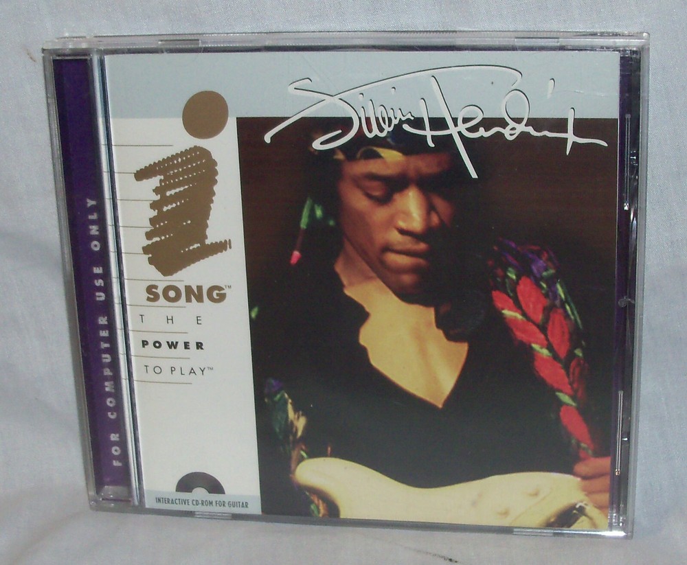 1999 iSong For JIMI HENDRIX - Computer Interactive PC/Mac CD-ROM Guitar OOP