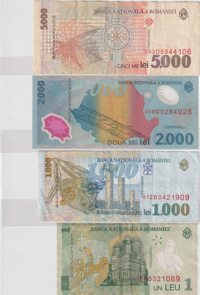 LOT of banknotes Romania