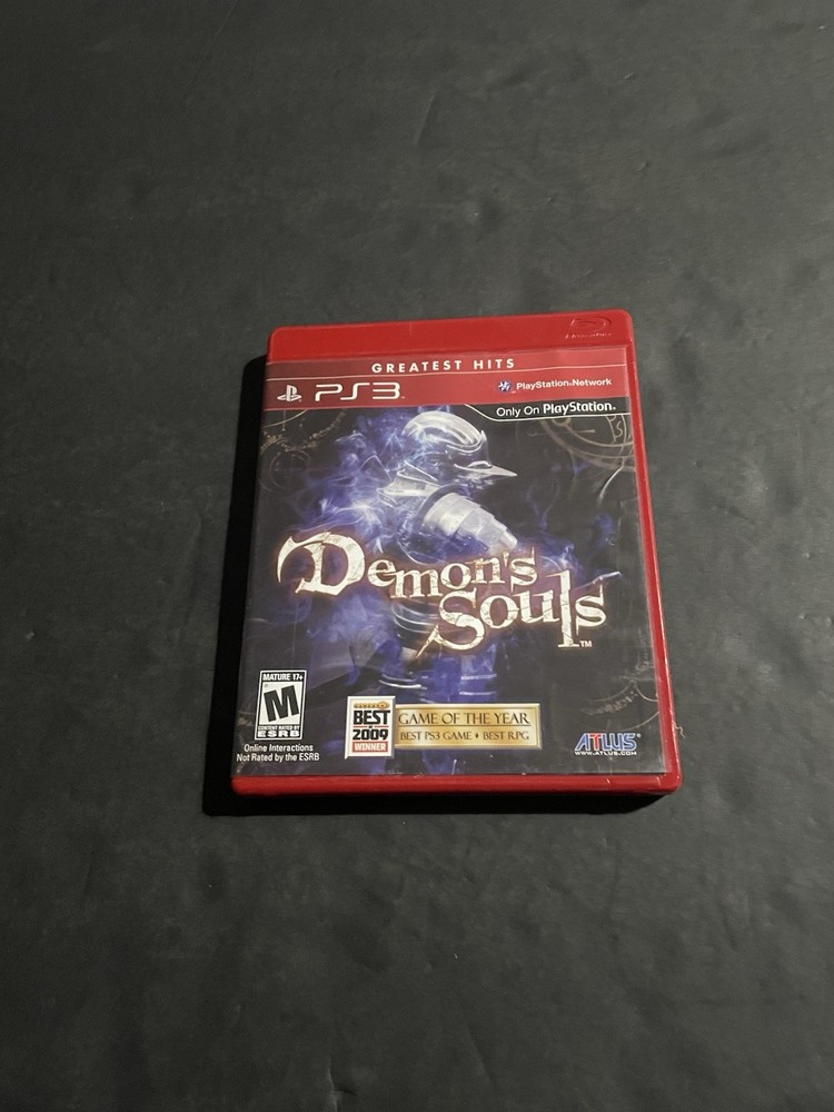 Demons souls ps3 Case Only greatest hits