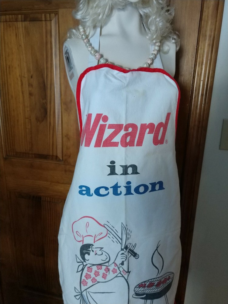 Wizard In Action BBQ Apron