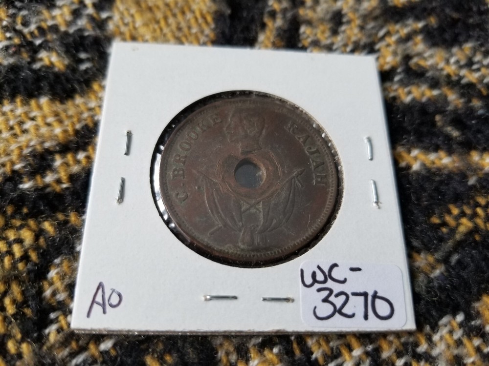 Sarawak 1 Cent 1894H Circulated