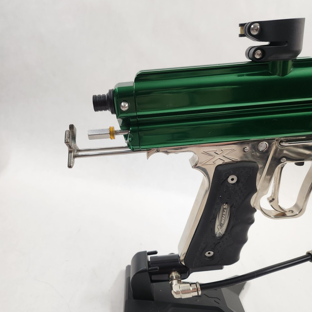 2002 WGP Vertical Feed Autococker Green Upgraded Feedneck Mod System X Shocktech