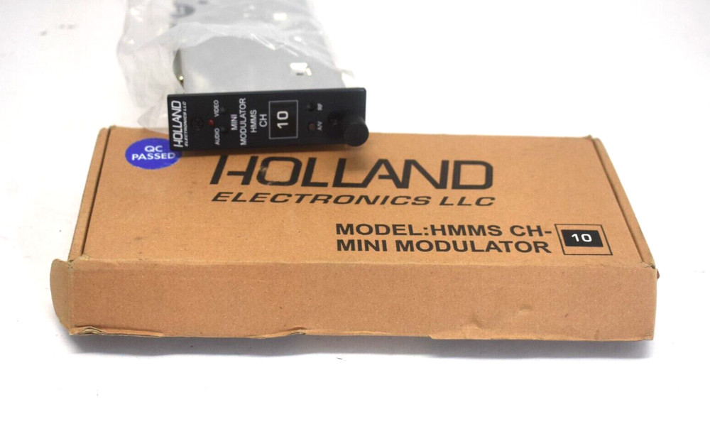 Holland Electronics Mini Modulator HMMS CH-10 Single Channel New