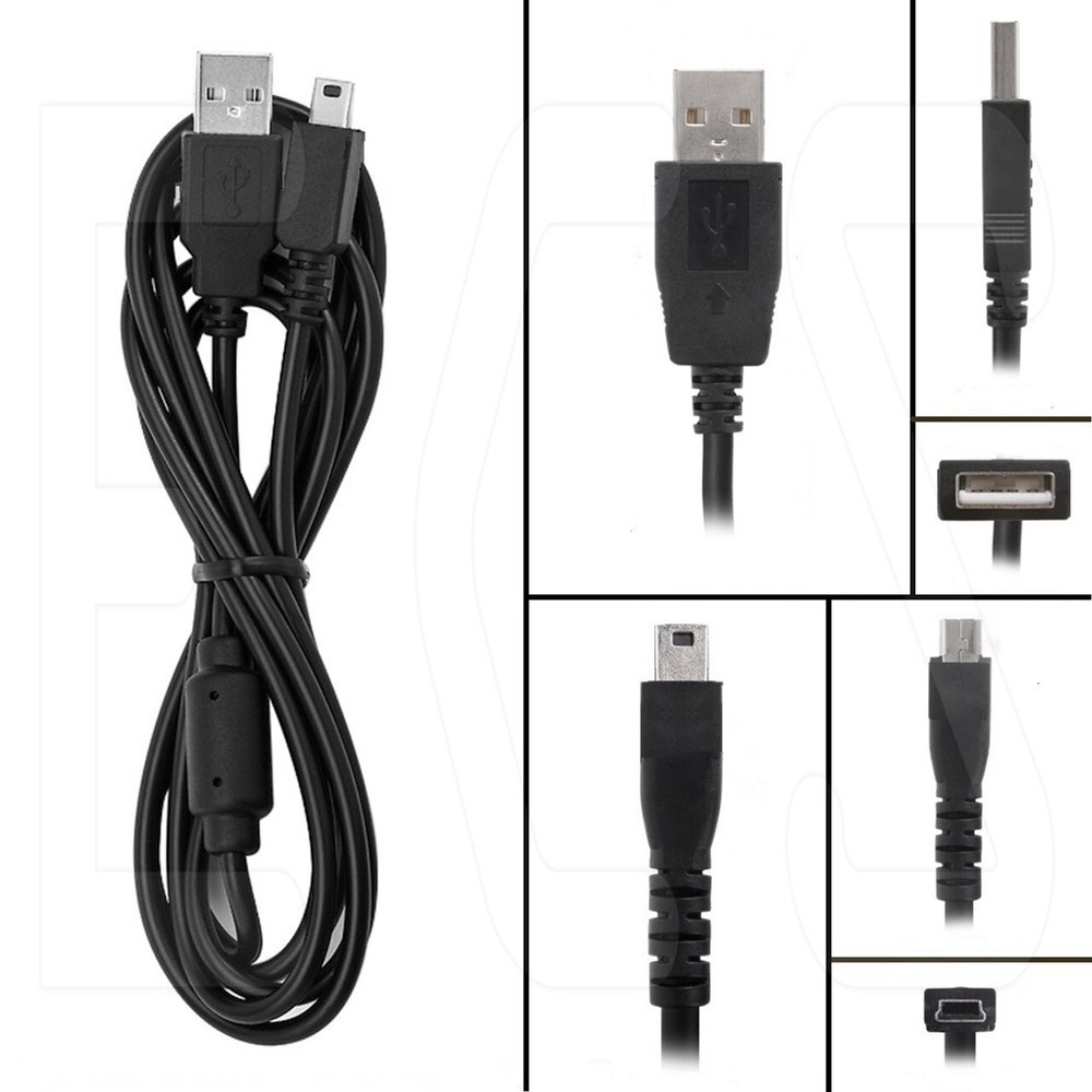 ECS USB Cable for Olympus Digital Recorders & Docking Station
