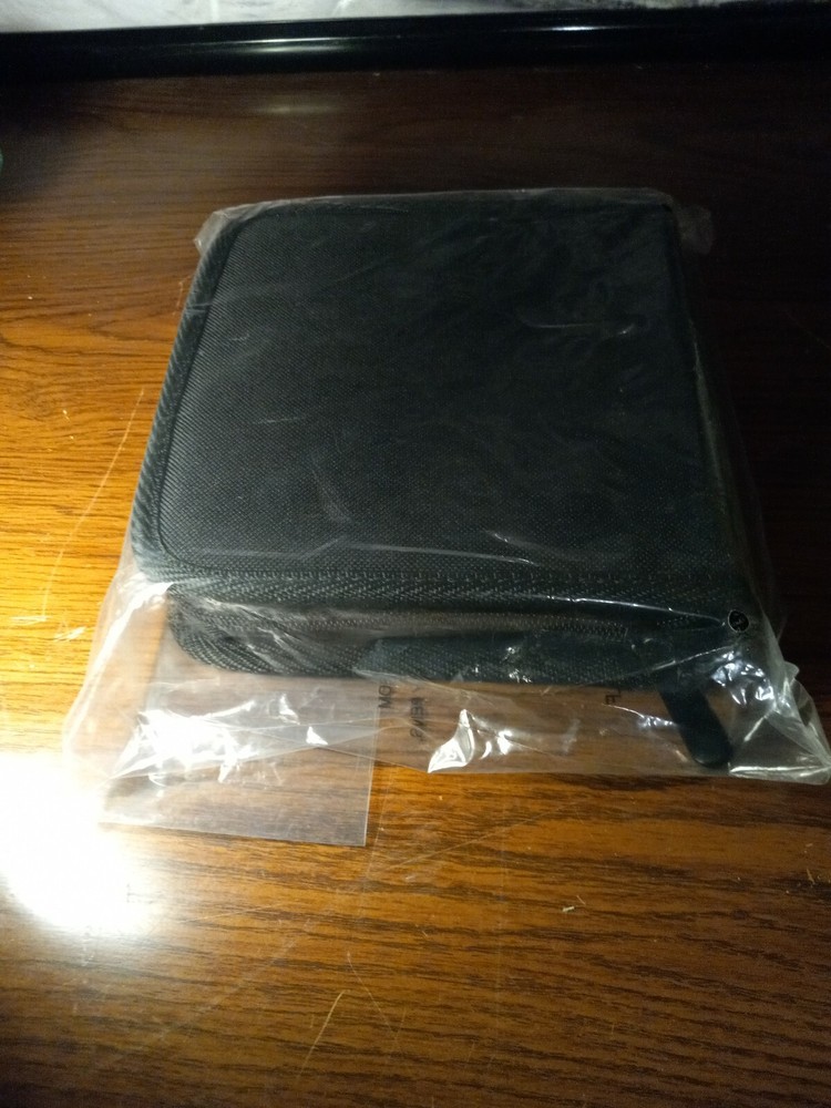 CD DVD Storage Carry Case 24 Disc Capacity Wallet CD Storage Carrying Case