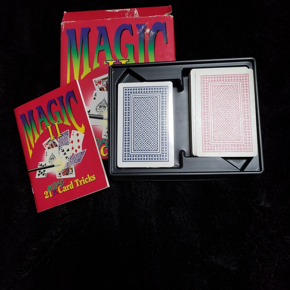 Hoyle Magic II 21 More Card Tricks 1996 COMPLETE