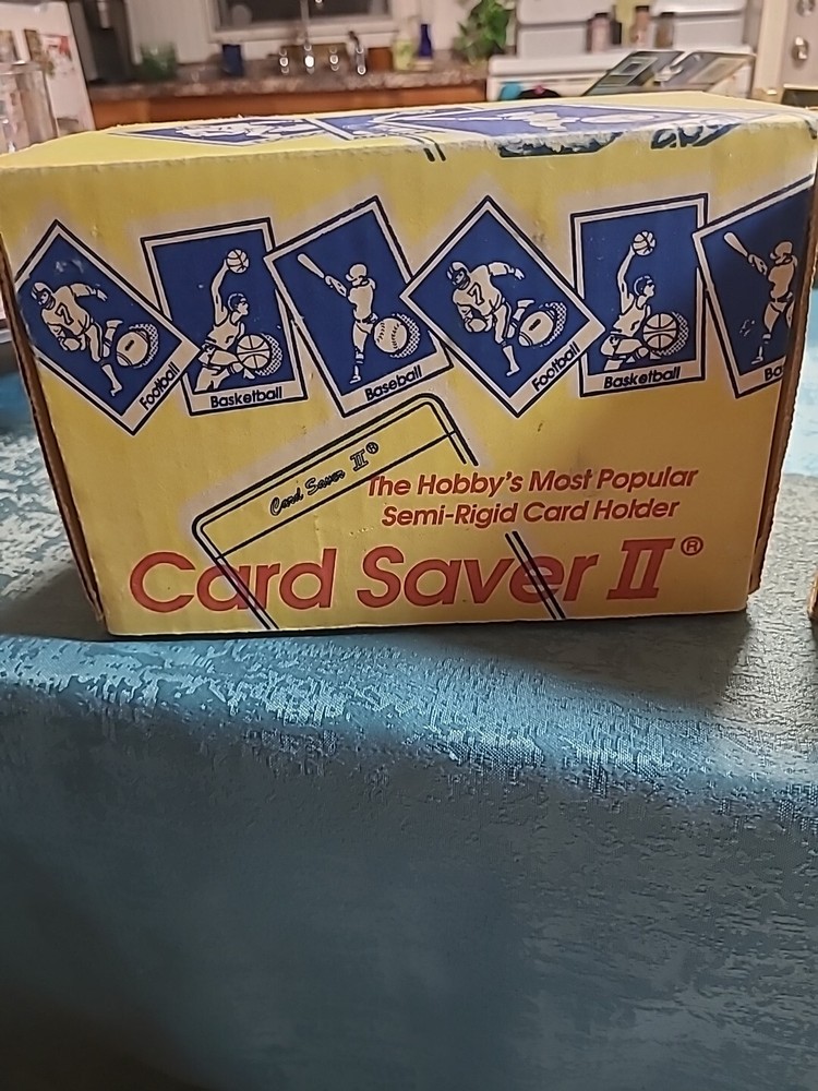 VINTAGE Two Card Saver II BOXES