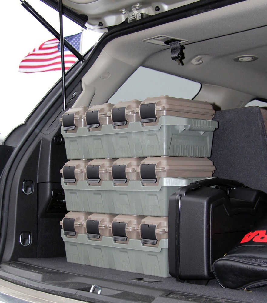 MTM AC4C 4- can Ammo Crate, Stackable, Rugged tactical carrying crate