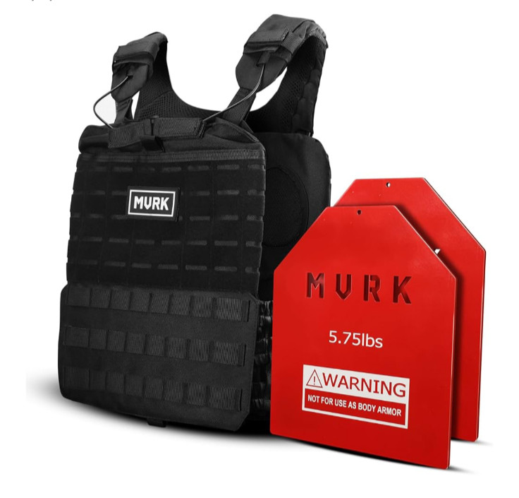 NEW MVRK Adjustable  10lb Tactical  Training Vest