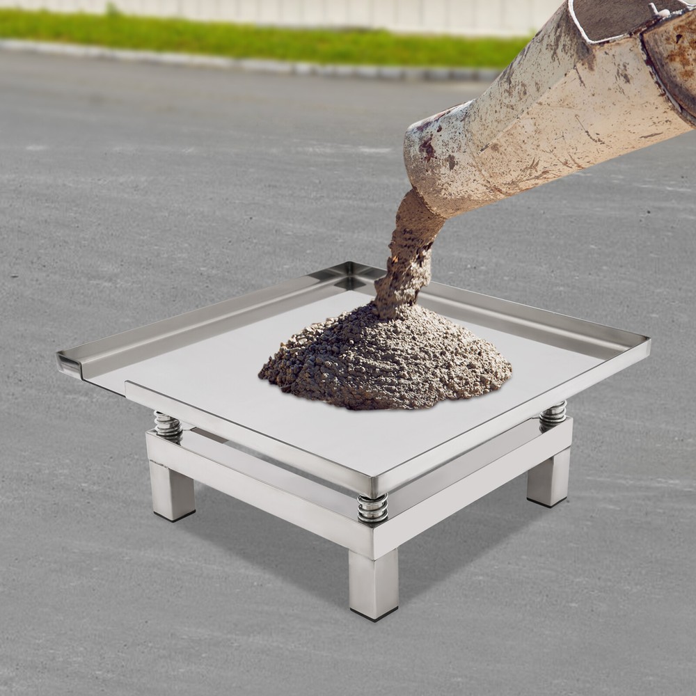 Small Concrete Vibration Table Vibrating Test Bench compactor Platform 120W