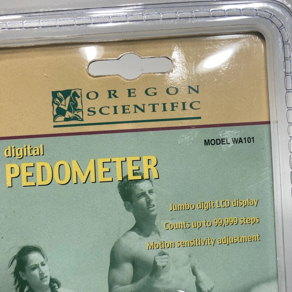 Oregon Scientific Digital Pedometer Model WA101