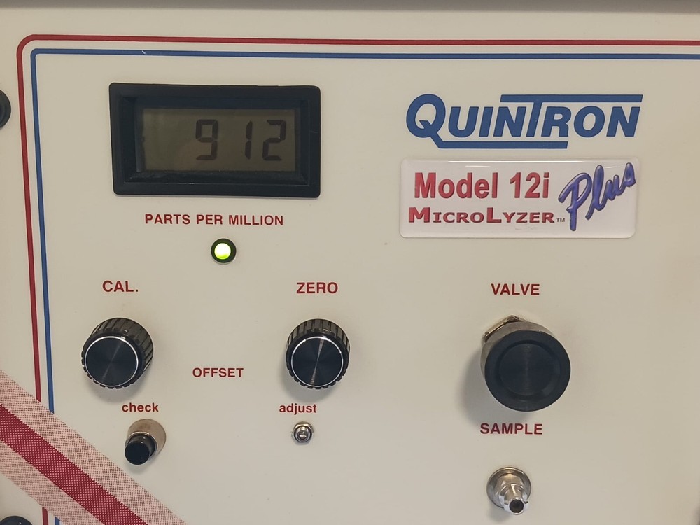 Quintron 12i MicroLyzer Plus Solid State Gas Chromatography Detection System