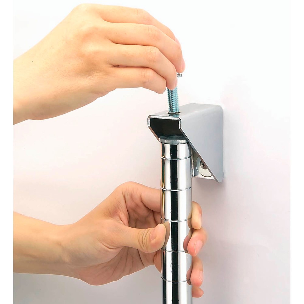 Global Industrial Wall Mounting Post Kit 54" High - Double