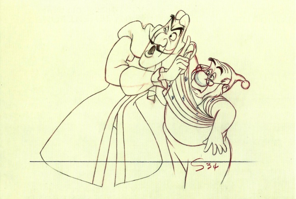 PETER PAN, CONCEPT ART BY FRANK THOMAS, POSTCARD