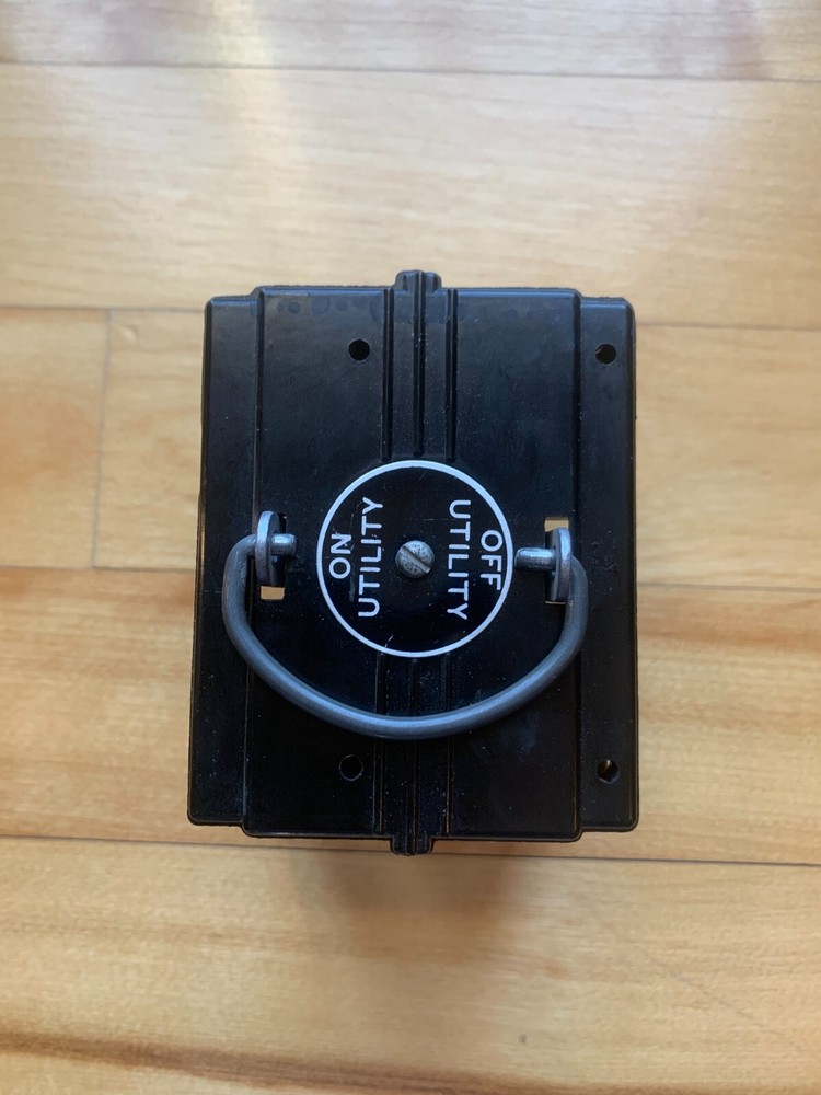 AMERICAN 60 AMP UTILITY FUSE PANEL PULL OUT FUSE HOLDER VINTAGE