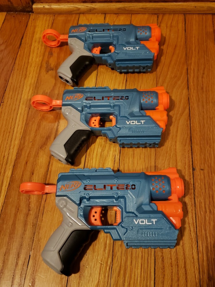 Nerf Elite Mini Party Pack Volt and Triad Blasters