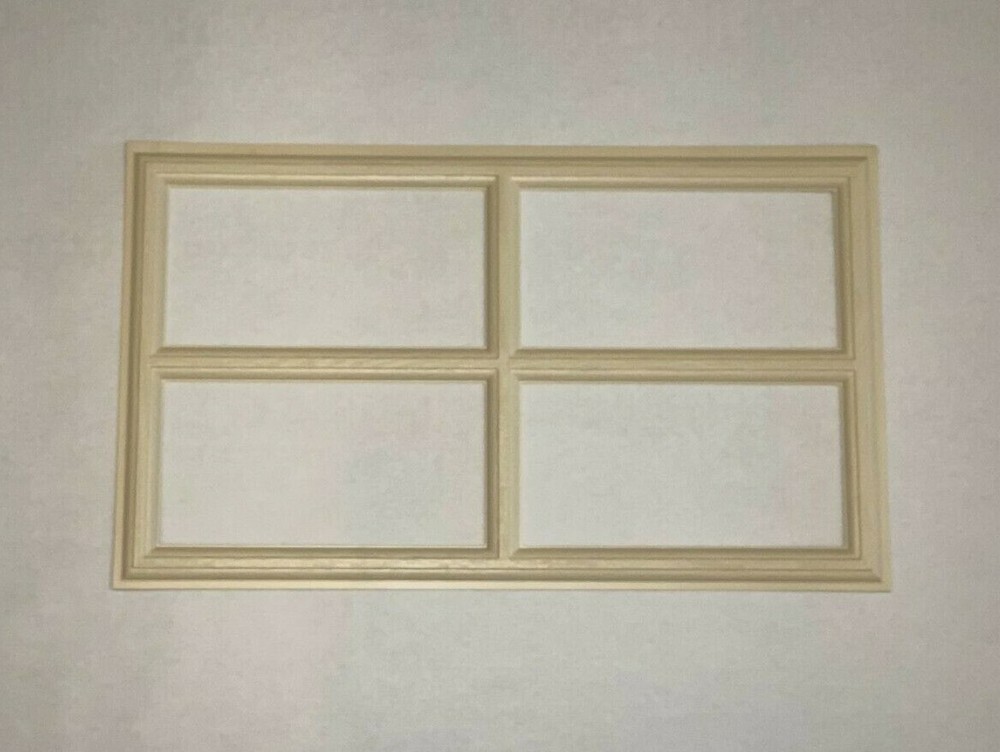 4 Amarr Stockton Short Panel Replacement Inserts for Amarr Garage Doors Almond
