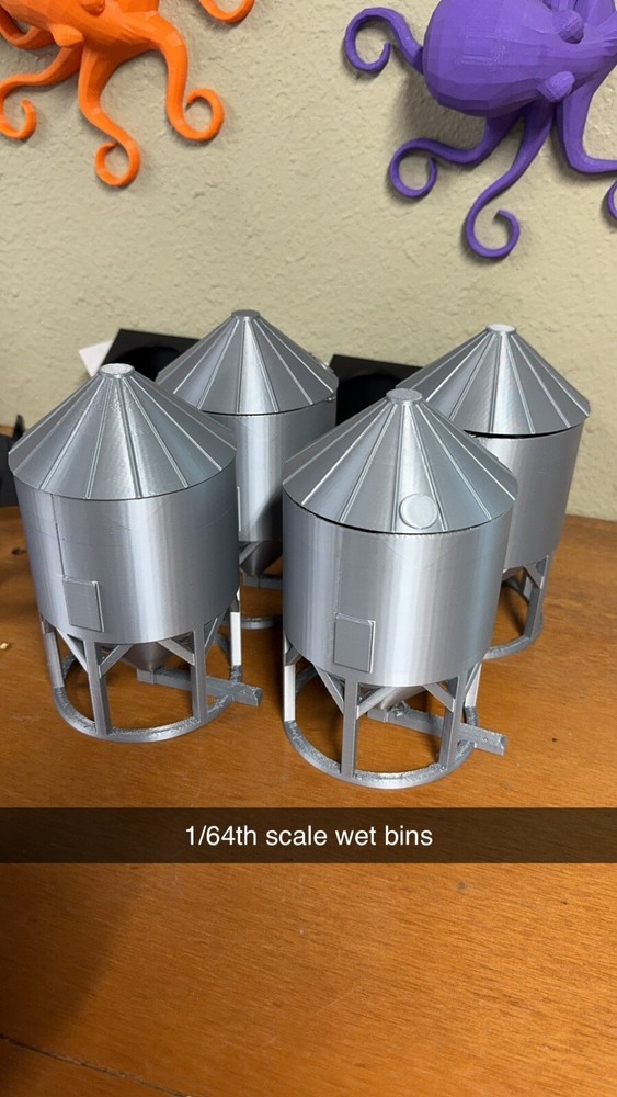 Cone Grain bin (wet Bin)