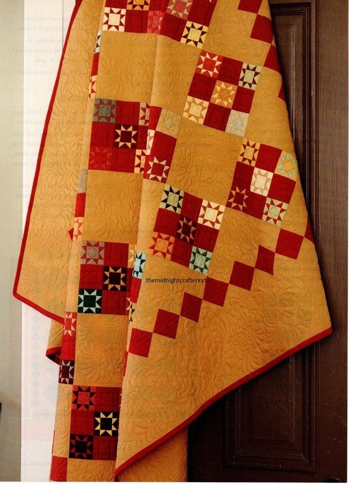 Lancaster Rose Quilt Pattern Pieced JD