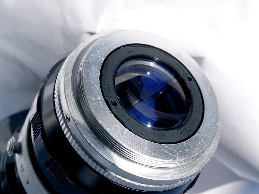 A Curiosity: Fujitar 3.5/52mm (Kalimar 66) ADAPTED Pentacon SIX Medium Format