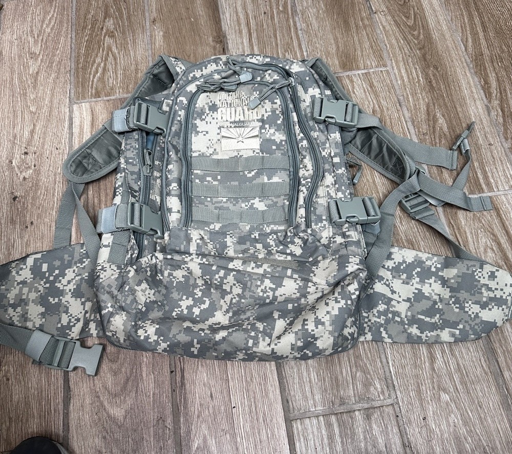 Arizona National Guard Camo Backpack