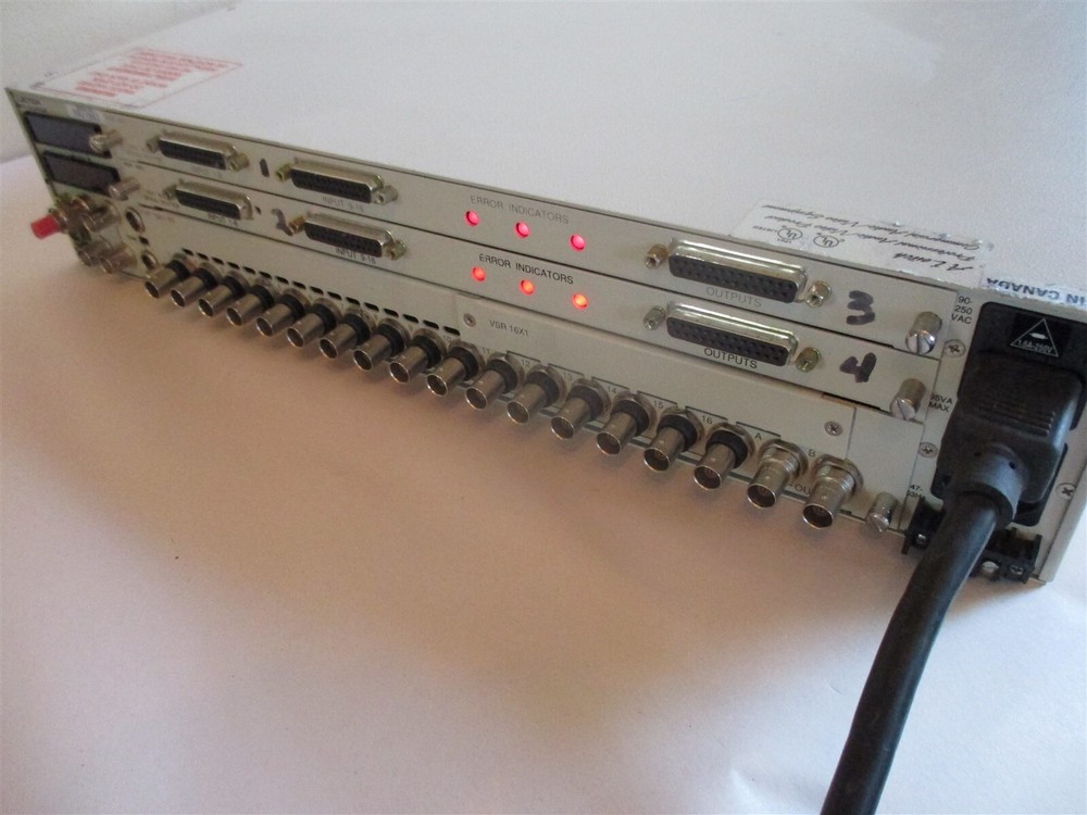 Leitch 16X1p Pro Video Switch Router Control Studio Panel Professional RackMount