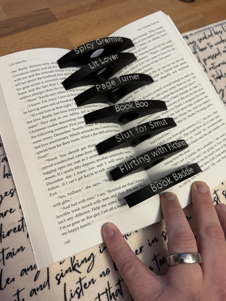 Bookish Page Holders | 3D Printed Book Accessories for Readers