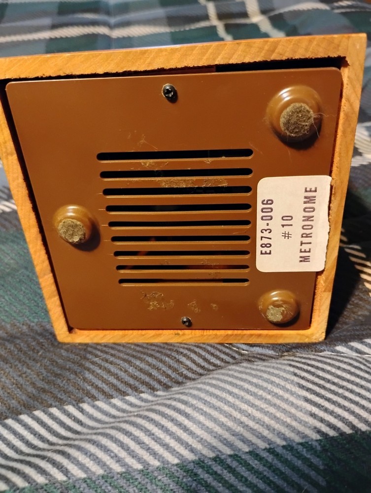 Vintage Seth Thomas Metronome #10 E873-006