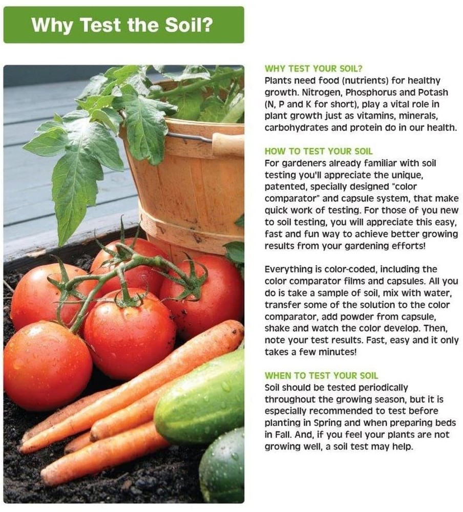 Luster Leaf Rapitest Soil Test Kit Fast Ship