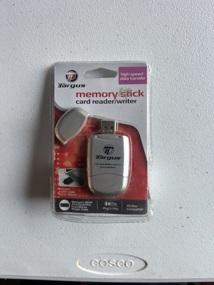 Targus Memory Stick Card Reader Writer. Computer Memory New In Original Package