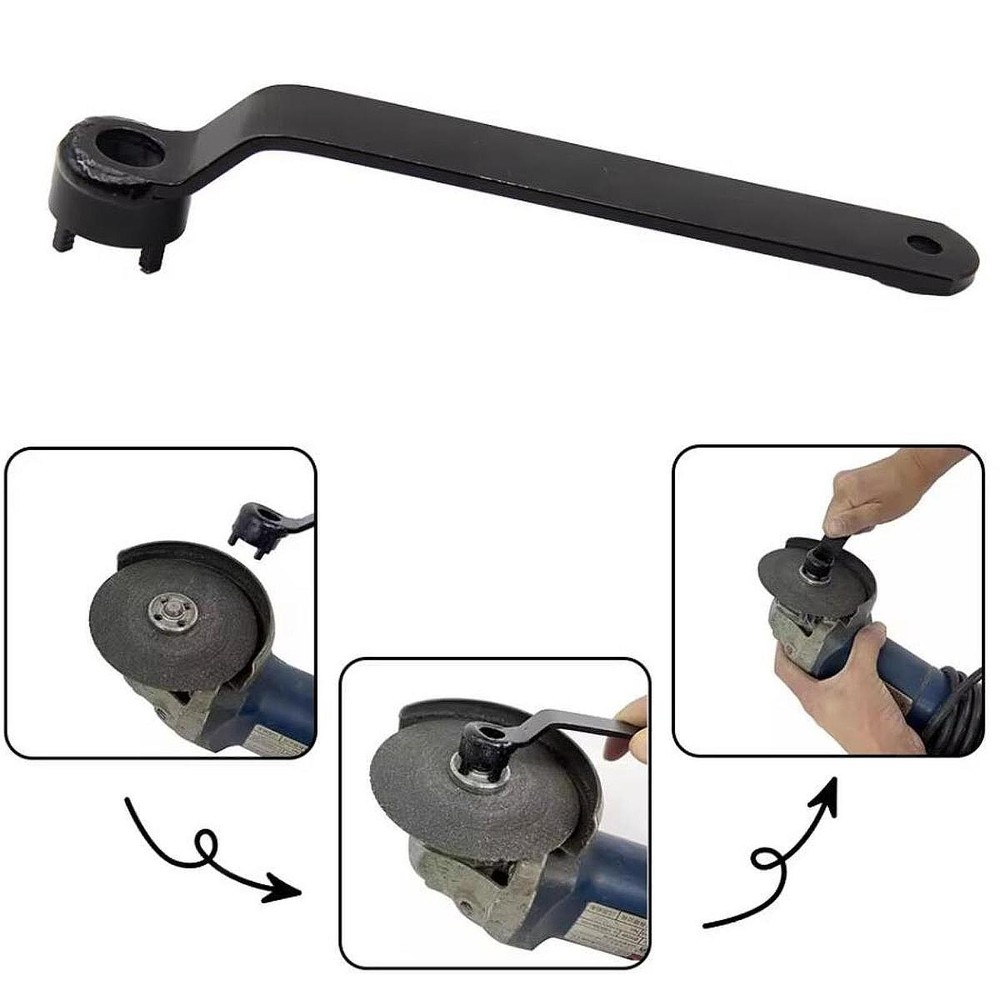 Four Claws Angle Grinder Wrench Removal Tool Labor Saving Repair Tool Practical