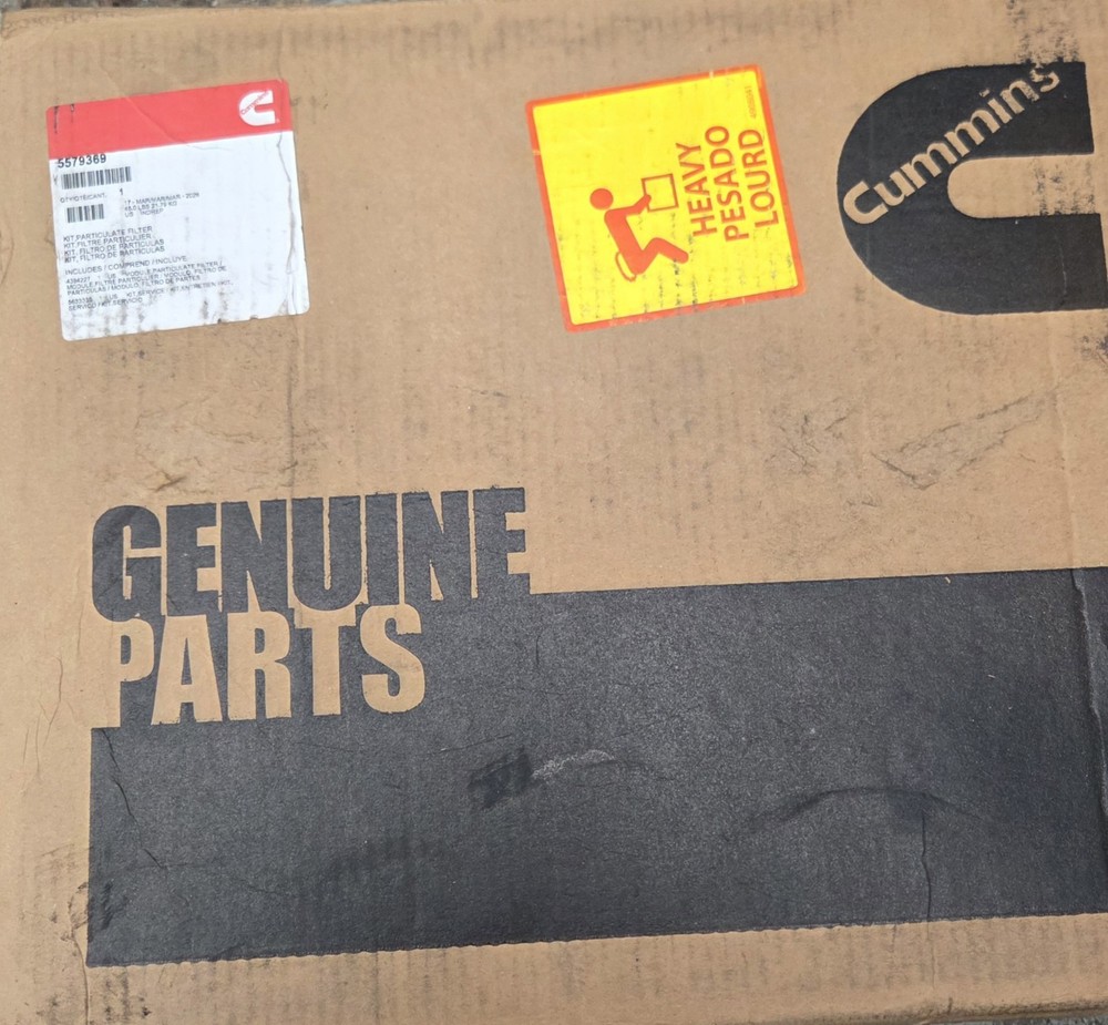 5579369 CUMMINS PARTICULATE FILTER KiT