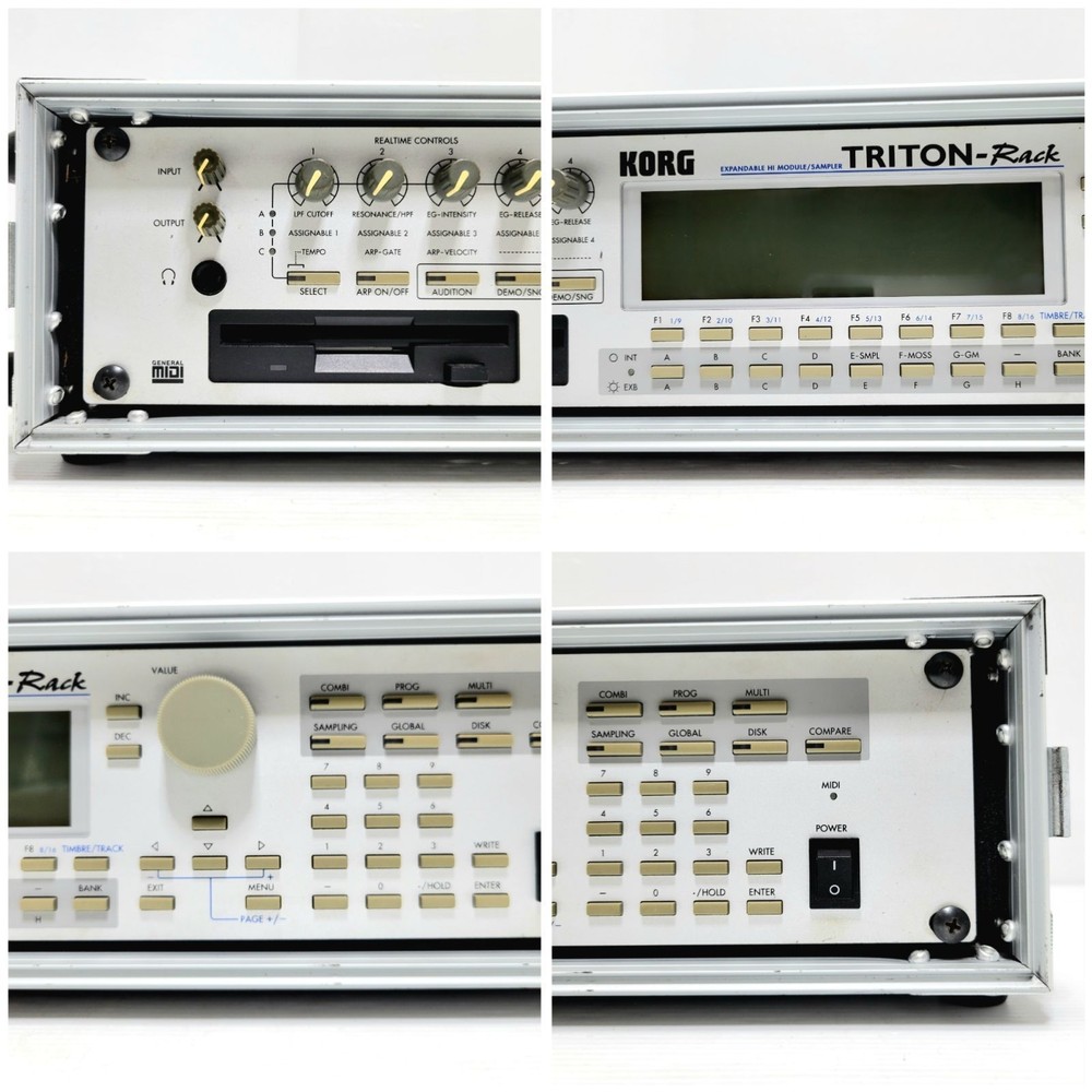 KORG TRITON Rack Synthesizer Fully functional unit Safe delively
