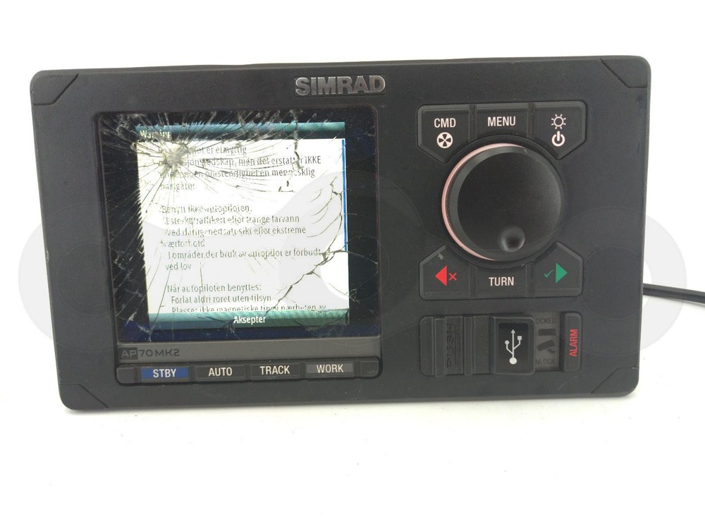 SIMRAD AP70 MK2 AUTOPILOT CONTROL UNIT BOAT CONTROLLER SWITCH PANEL BRAIN MKII