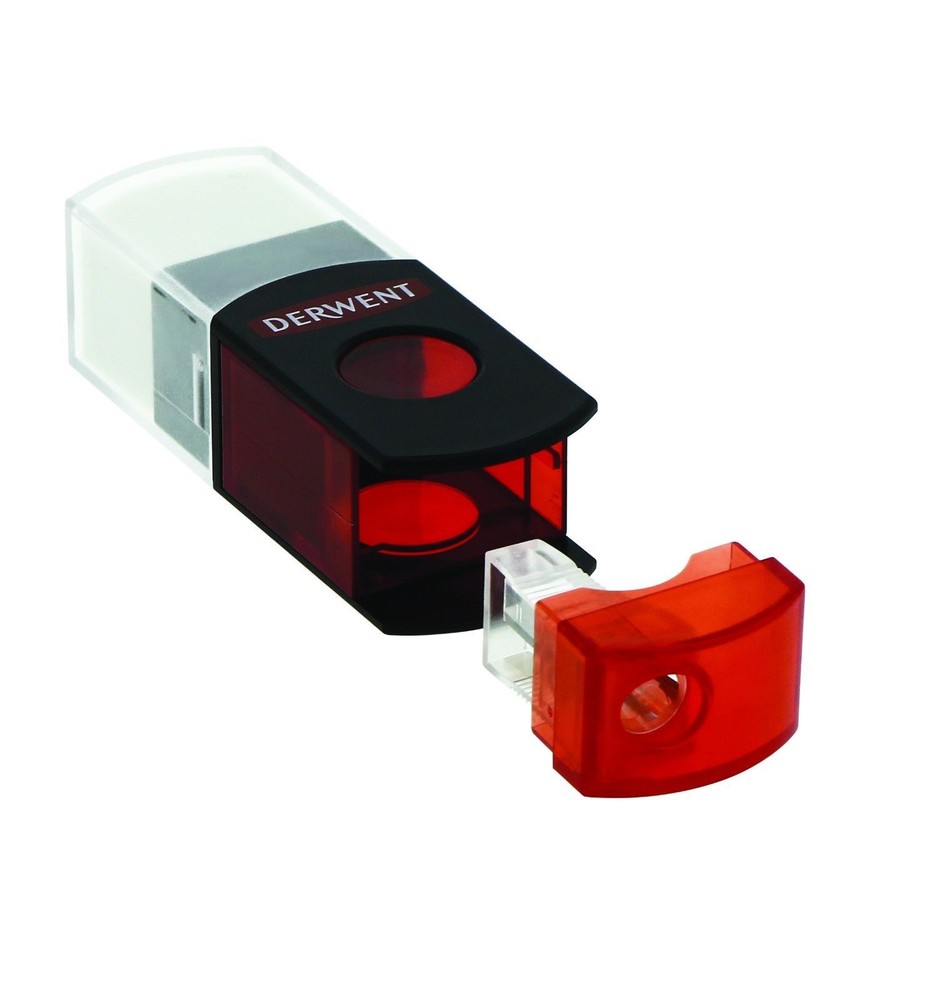 Derwent : 2 in 1 Multi Sharpener & Eraser