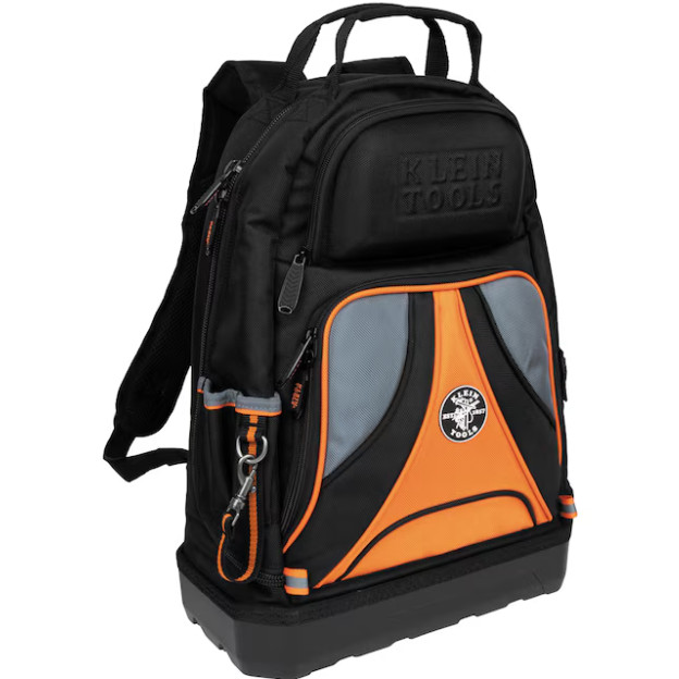 Klein Tools Tradesman Pro Tool Bag Backpack, 39 Pockets