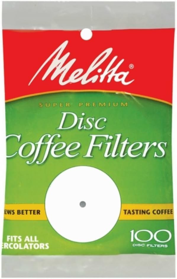 100-Pack Disc Coffee Filters