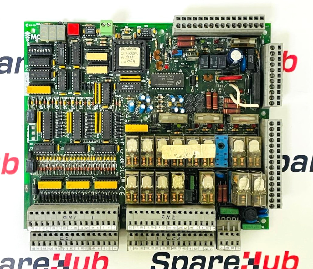 MicroBasic Industrial Relay Control PCB